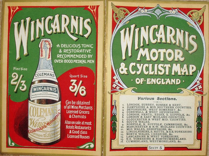 Wincarnis Motor & Cyclist cover 1909